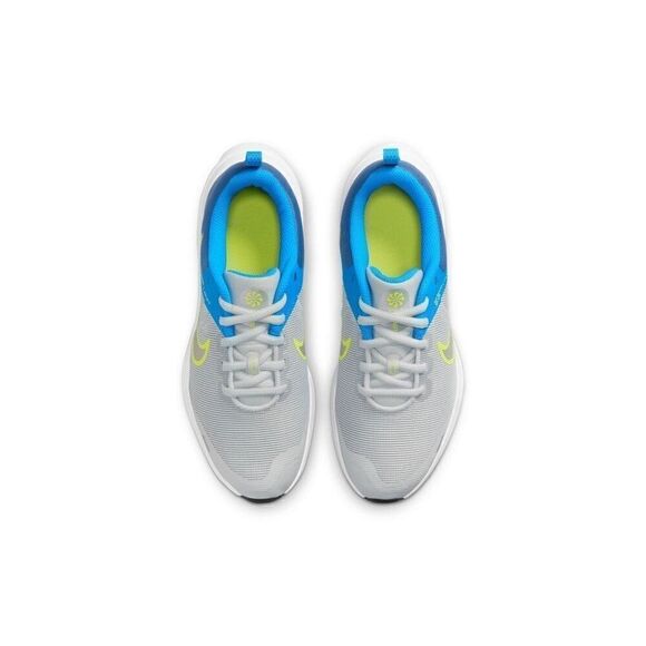 Nike Downshifter 12 Nn Gs- Grey/Blue - Picture 1 of 11